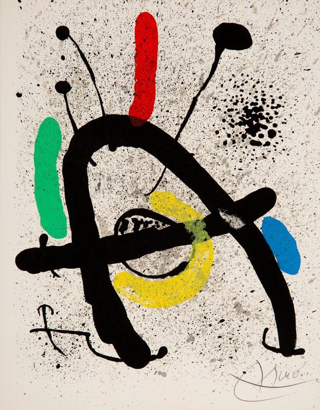 Joan Miró, ‘Cahier d'Ombres’, 1971, Print, Four lithographs in colors on wove paper, Heritage Auctions