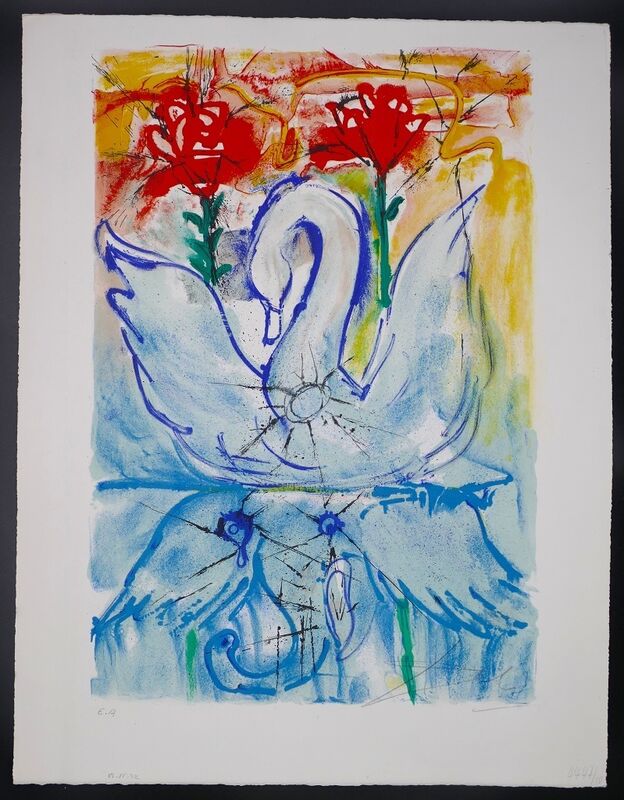 Salvador Dalí, ‘The Ugly Duckling’, 1966, Print, Original Colored Lithograph, Wallector