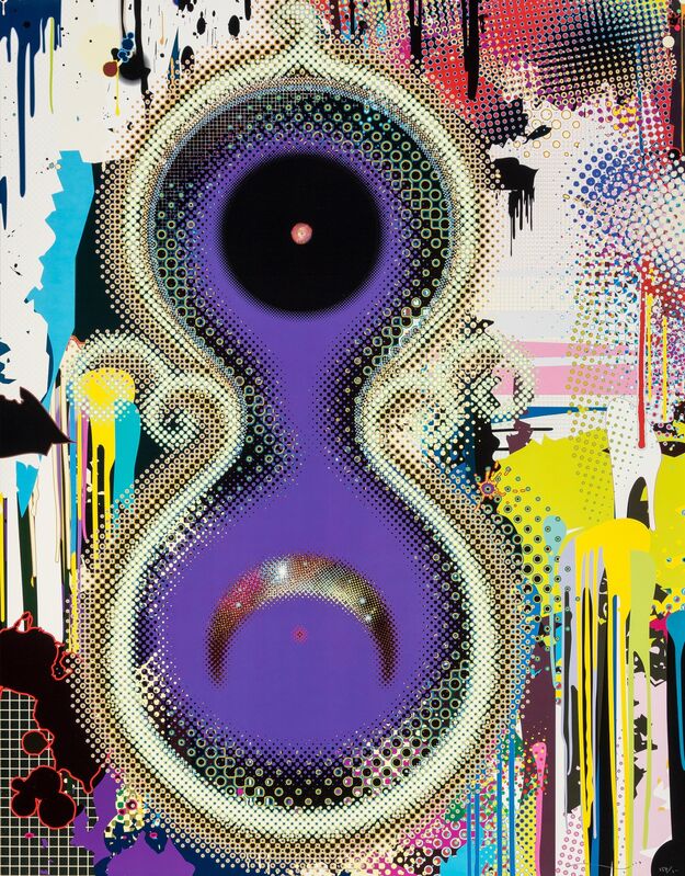 Takashi Murakami, ‘Genome No. 10 10^7x2^122’, 2009, Print, Offset lithograph in colors on satin wove paper, Heritage Auctions