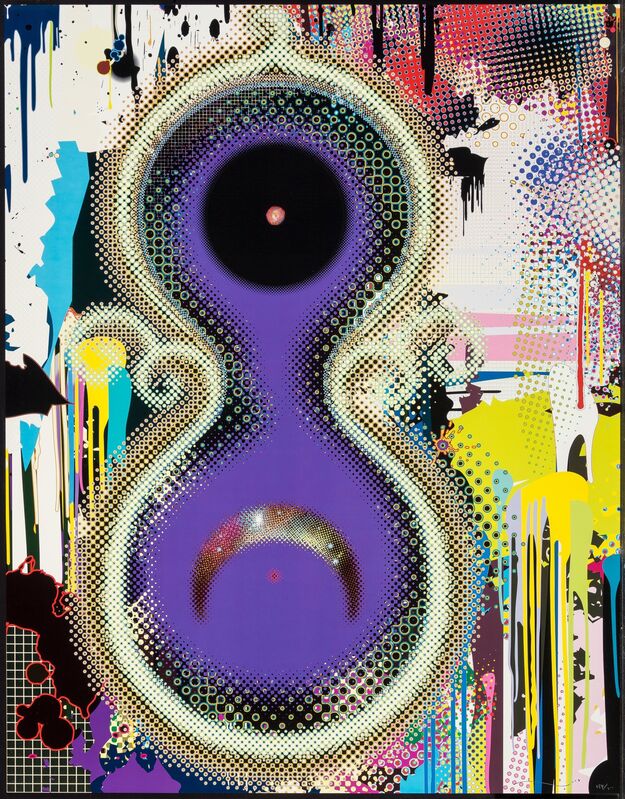 Takashi Murakami, ‘Genome No. 10 10^7x2^122’, 2009, Print, Offset lithograph in colors on satin wove paper, Heritage Auctions