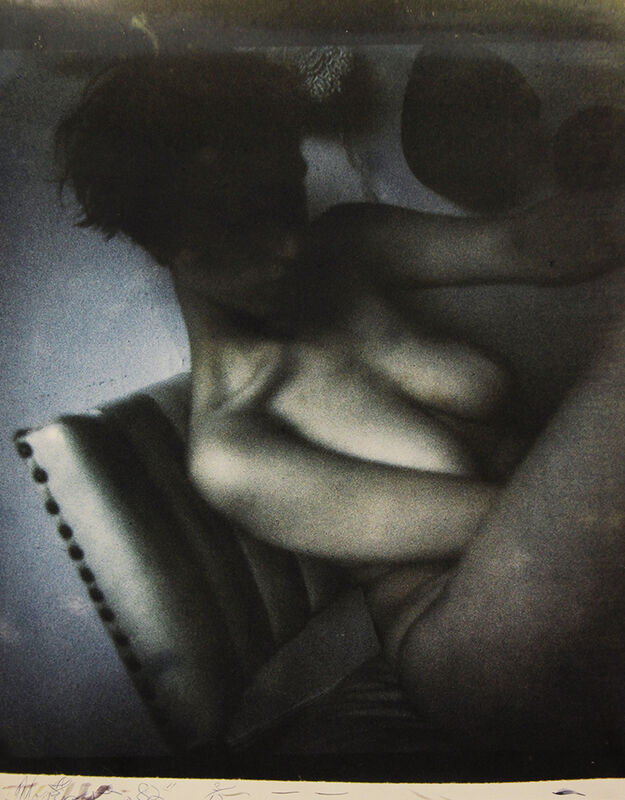 Mark Morrisroe, ‘Janet Massomian’, 1982, Photography, Vintage chromogenic print (negative sandwich) retouched with ink, CLAMP