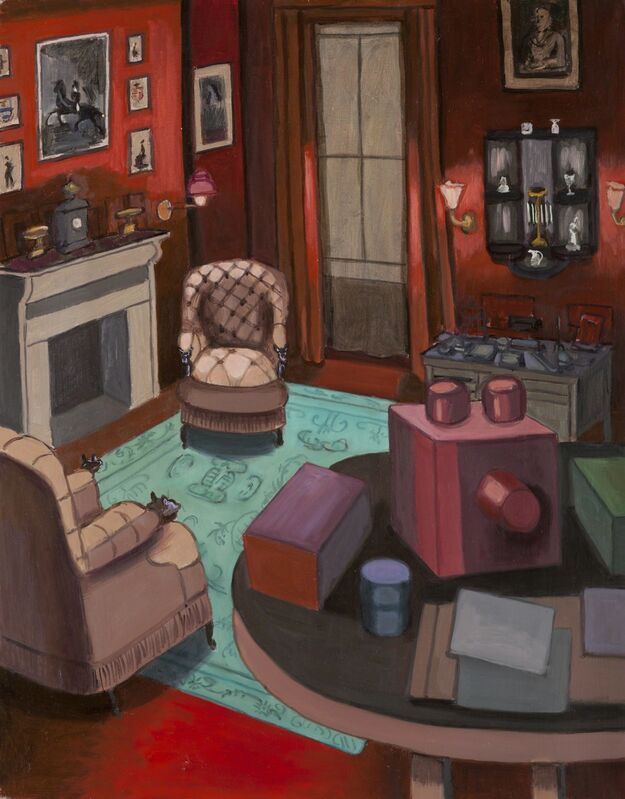 Hannah Barrett, ‘The Red Study’, 2011, Painting, Oil on linen, Childs Gallery