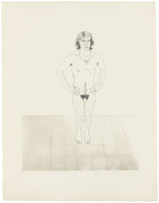 David Hockney, ‘Peter’, 1969, Print, Etching on wove paper, Christie's