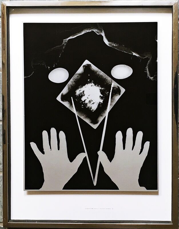 Man Ray, ‘Two Hands’, 1966, Print, Mixed Media: Silkscreen on Plexiglass, Alpha 137 Gallery