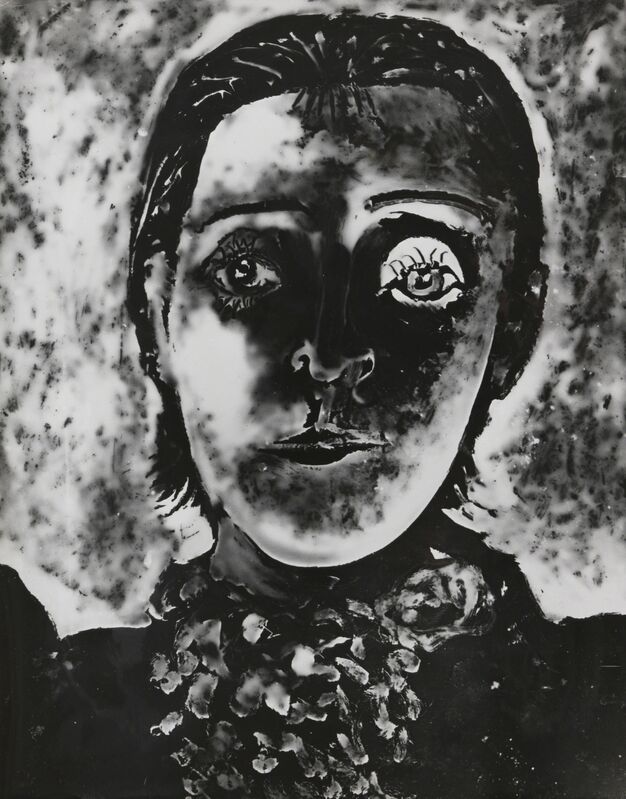 Pablo Picasso, ‘Portrait de Dora Maar’, Photography, Gelatin silver print after an original cliché-verre photogram, Galerie Natalie Seroussi