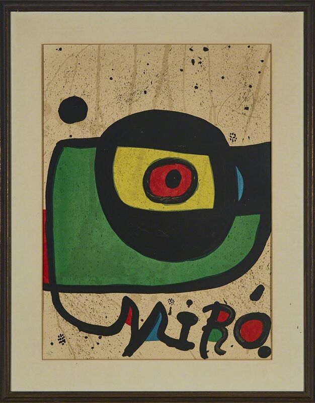 Joan Miró, ‘Miro Pintura (Design For A Poster (Without Letters)’, 1978, Print, Colour lithograph printed to the edges, Waddington's