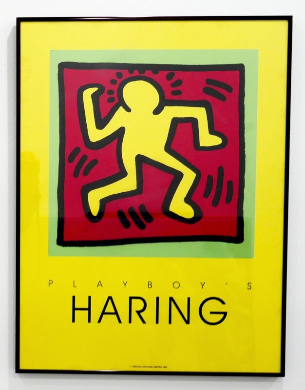 Keith Haring, ‘Playboy's Haring (Poster)’, 1991, Print, Poster, Kantor Gallery