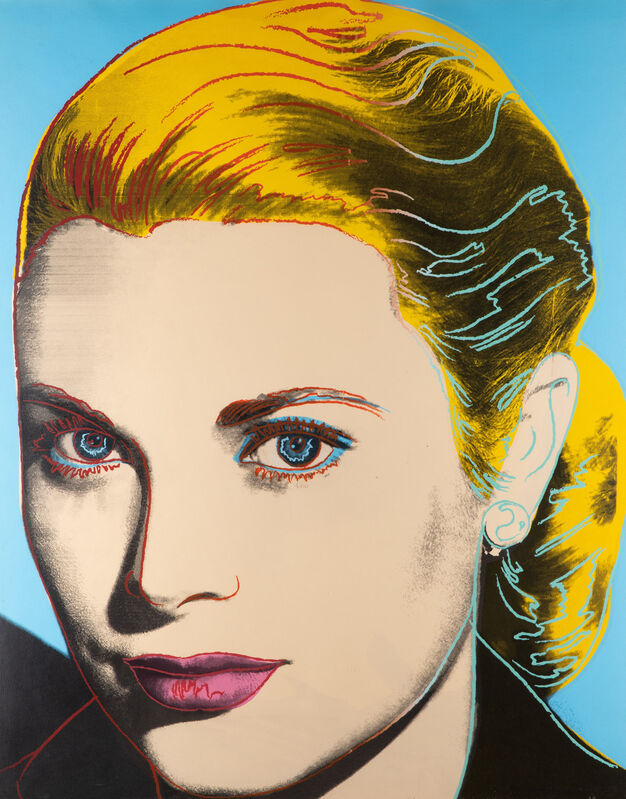 Andy Warhol, ‘Grace Kelly’, 1984, Print, Silkscreen on Lenox, Galerie Jeanne