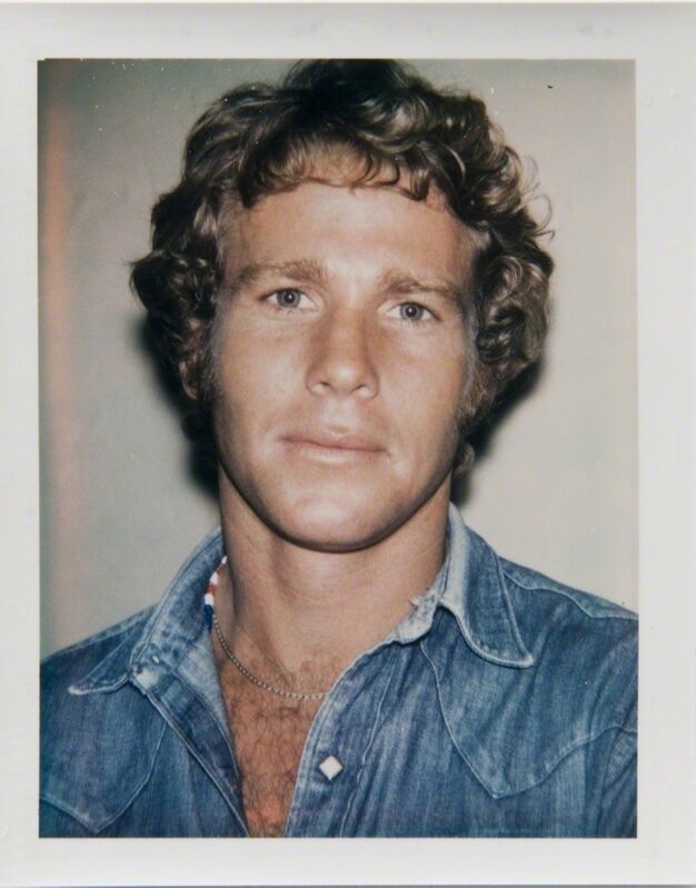 Andy Warhol, ‘Andy Warhol, Polaroid Portrait of Ryan O'Neal’, 1971, Photography, Polaroid, Hedges Projects