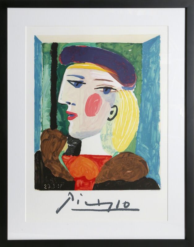 Pablo Picasso, ‘Femme Profile (Marie-Therese Walter)’, 1982, Print, Lithograph, RoGallery