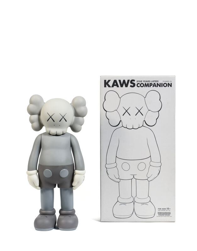 KAWS, ‘Companion (Grey)’, 2004, Sculpture, Painted cast vinyl, DIGARD AUCTION