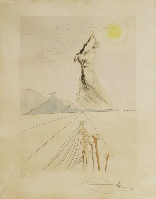 Salvador Dalí, ‘Benjamin (Michler/Löpsinger 619)’, 1973, Print, Etching printed in colours, Sworders