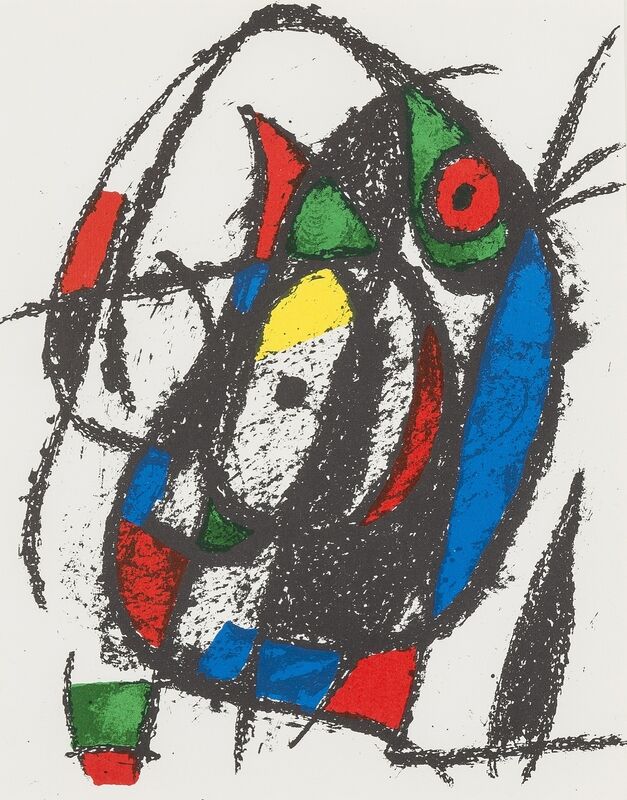 Joan Miró, ‘Untitled; Untitled (from Lithographe II) (Cramer 198)’, 1975, Print, Two lithographs printed in colours, Forum Auctions