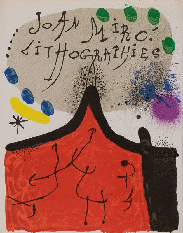 Joan Miró, ‘Miró Lithographs I-IV (Mourlot 854; 857-867; 1036-1047; 1112-1117; 1255-1260; Cramer Books 160; 198; 230; 249)’, 1972-81, Books and Portfolios, Set of four volumes of the catalogue raisonné for lithographs by the artist, with 32 lithographs, on wove paper, Doyle
