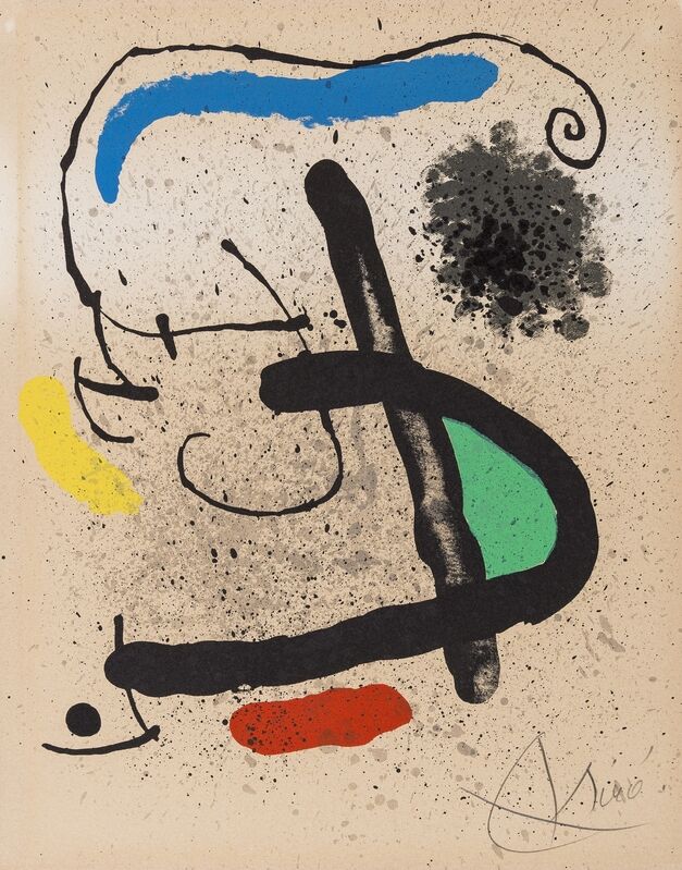 Joan Miró, ‘Untitled (Mourlot 743)’, 1971, Print, Lithograph printed in colours, Forum Auctions