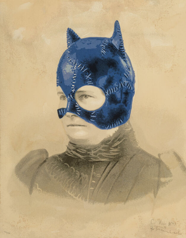 Mr. Brainwash, ‘Bat Papi and Cat Nana (two works)’, 2011, Print, Screenprints in colors on paper, Heritage Auctions