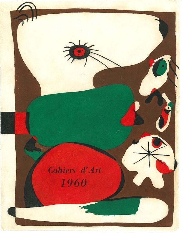 Joan Miró, ‘Frontispiece for Cahiers d'Art’, 1960, Print, Color lithograph, Wallector