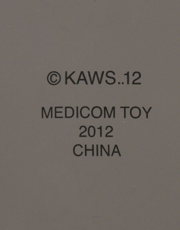 KAWS, ‘Resting Place Companion (Brown)’, 2012, Sculpture, Cast resin sculpture, Julien's Auctions