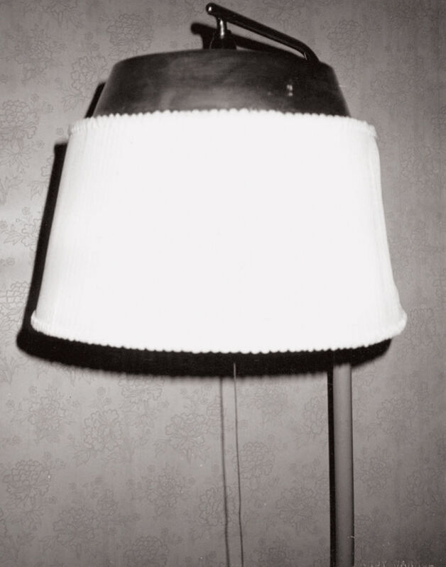 Andy Warhol, ‘Eight works: (i) Coiled Incense; (ii) Ceiling Lamp; (iii) Fred Hughes; (iv) Natasha Grenfell and Alfred Siu; (v) Hong Kong Street (Truck); (vi) Sign: Cigarette Smoking is Hazardous to Health; (vii) Sofa and Table; (viii) Lamp’, 1982, Photography, Eight gelatin silver prints, Phillips