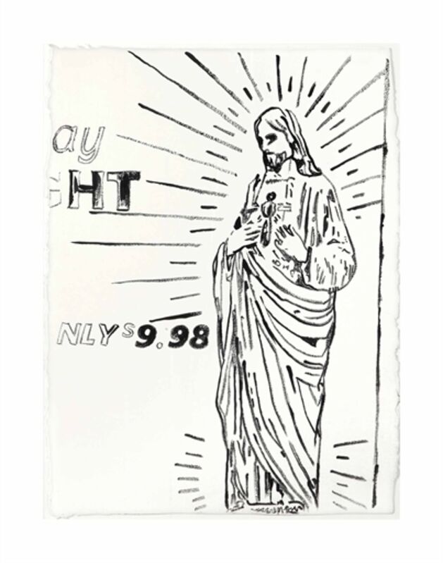 Andy Warhol, ‘Untitled (Christ $9.98)’, Acrylic on paper, Christie's