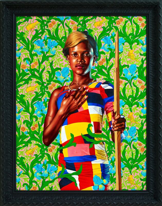 Kehinde Wiley, ‘Saint John the Baptist in the Wilderness’, 2013, Painting, Oil on canvas, Seattle Art Museum