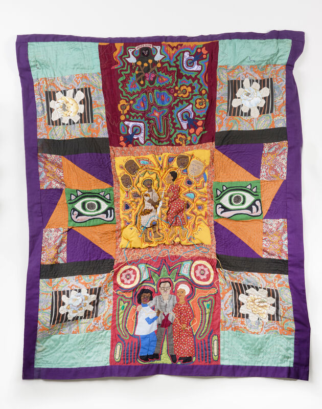 Elizabeth Talford Scott, ‘Three Generation Quilt I’, 1983, Textile Arts, Fabric, thread, Goya Contemporary/Goya-Girl Press