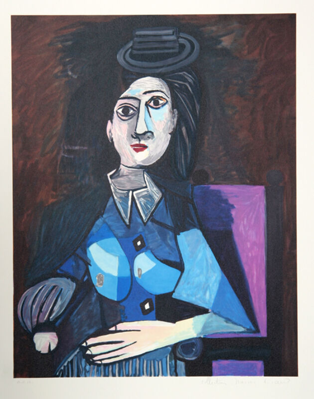 Pablo Picasso, ‘Femme au Petit Chapeau Rond, 1942’, 1979-1982, Print, Lithograph on Arches paper, RoGallery