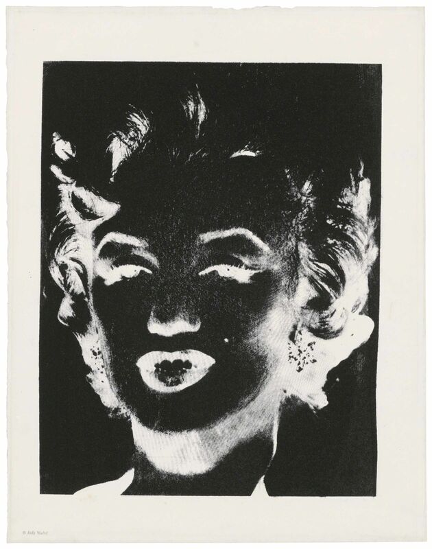 Andy Warhol, ‘Marilyn Monroe (Marilyn)’, circa 1978, Print, Screenprint in black on wove paper, Christie's