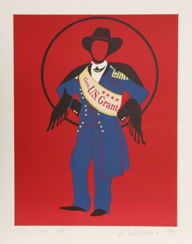 Robert Indiana, ‘General Ulysses S. Grant from Mother of Us All’, 1977, Print, Lithograph on Arches, RoGallery