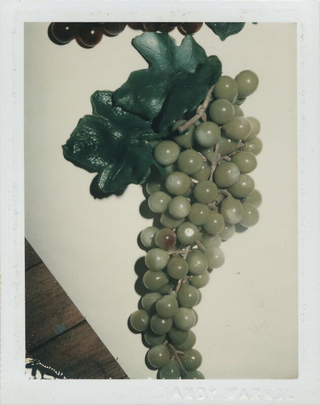 Andy Warhol, ‘Grapes’, 1981, Photography, Unique polaroid print, Christie's Warhol Sale 