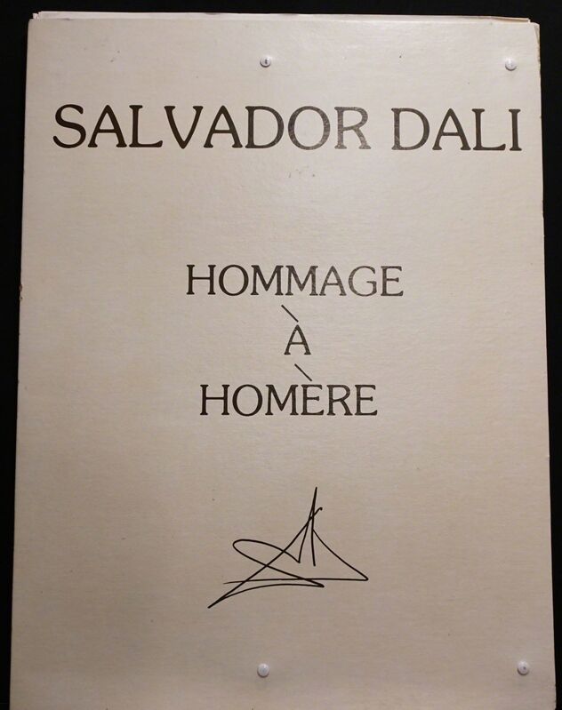Salvador Dalí, ‘Homage a Homere Suite’, 1977, Print, 2 Etchings, Fine Art Acquisitions Dali 