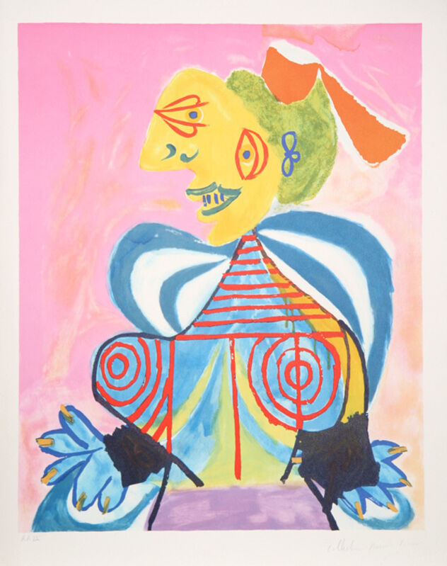Pablo Picasso, ‘L'Alesienne, 1937’, 1979-1982, Print, Lithograph on Arches Paper, RoGallery