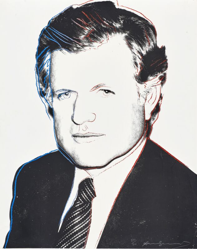 Andy Warhol, ‘Edward Kennedy’, 1980, Print, Screenprint in colors with diamond dust, Rago/Wright/LAMA