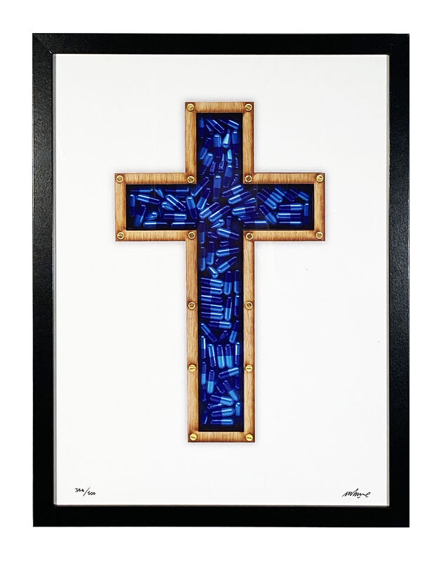 Imbue, ‘'Drug Lord' (blue)’, 2020, Print, Lithograph print on 290gsm high-gloss art paper., Signari Gallery