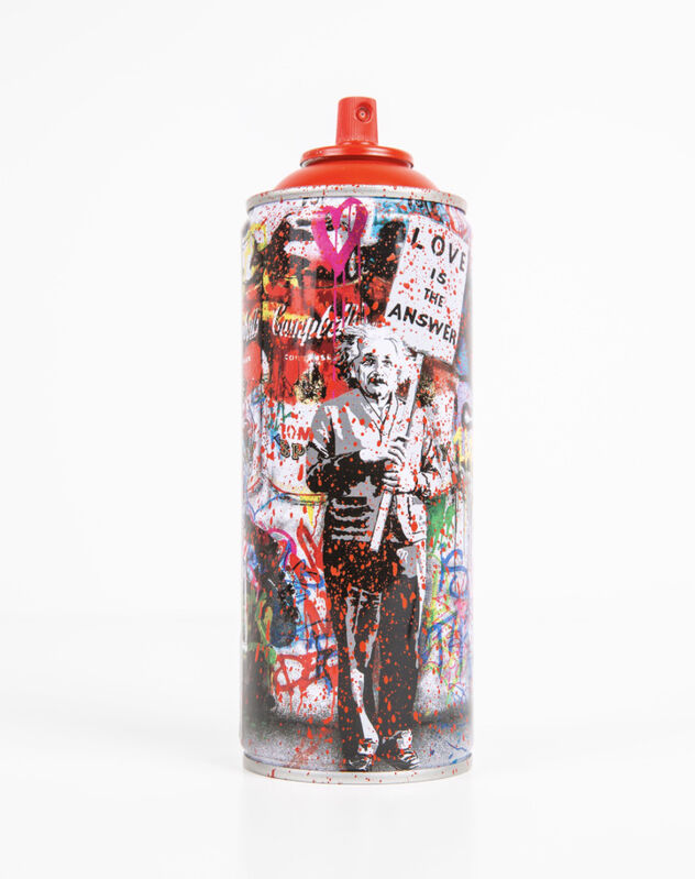 Mr. Brainwash, ‘Love is the Answer-Red’, 2020, Other, Aluminium Spray can with Spray paint, S16 Gallery
