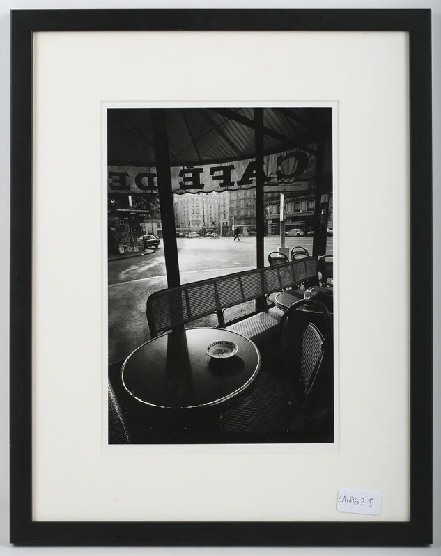 Jeanloup Sieff, ‘Cafe De Flore’, 1976, Silver gelatin print, Chiswick Auctions