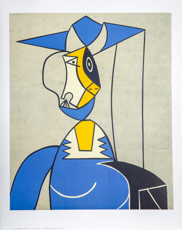 Roy Lichtenstein, ‘Femme au Chapeau (after Picasso)’, ca. 1995, Ephemera or Merchandise, Poster, RoGallery