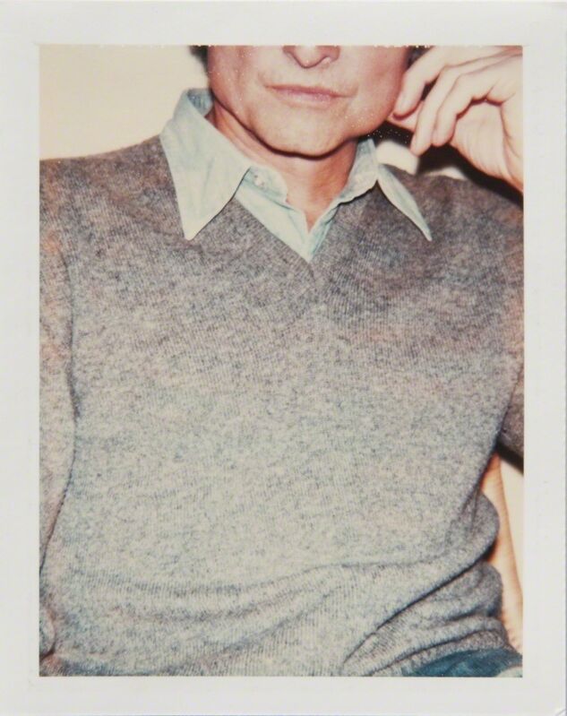 Andy Warhol, ‘Andy Warhol, Polaroid Portrait of Roy Lichtenstein circa 1976’, ca. 1976, Photography, Polaroid, Hedges Projects