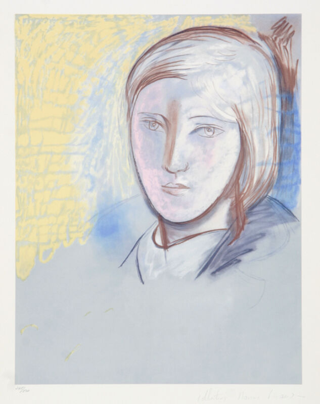 Pablo Picasso, ‘Portrait of Marie Therese Walter, 1927’, 1979-1982, Print, Lithograph on Arches paper, RoGallery