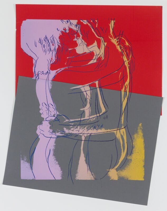 Andy Warhol, ‘Love’, 1983, Print, Silkscreen and collage, Hindman
