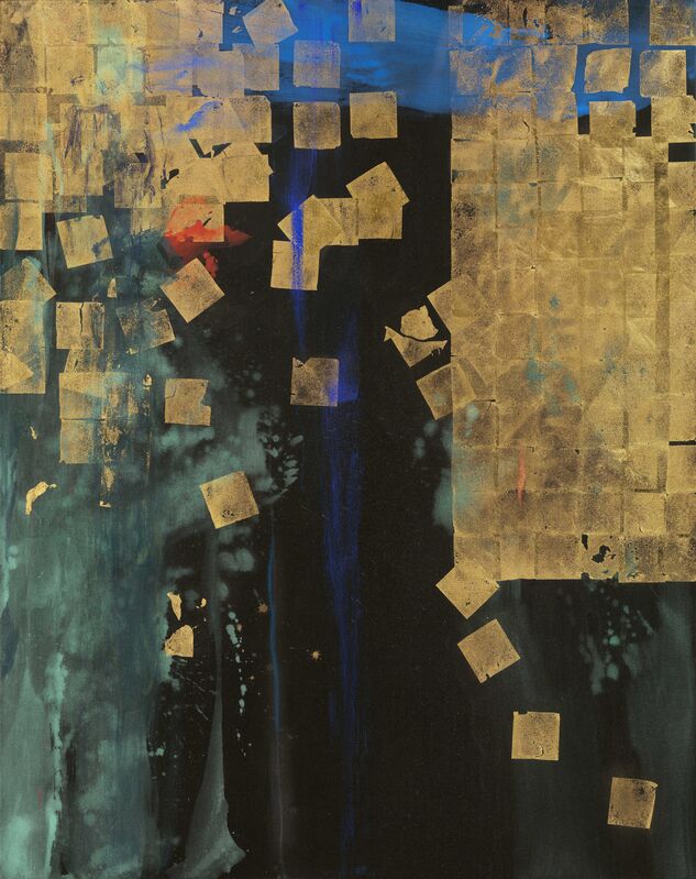 Makoto Fujimura, ‘Soliloquies - Joy 獨白‧悅’, 2009, Painting, Mineral Pigments and Gold on Belgian Linen 天然礦物顏料、金箔、比利時亞麻畫布, Artrue Gallery