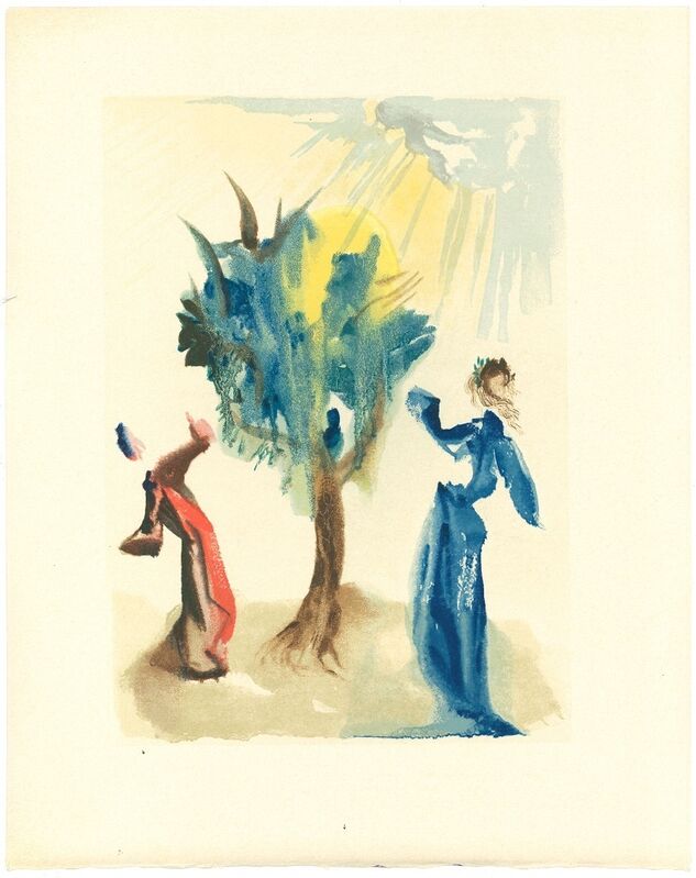 Salvador Dalí, ‘The Tree of Punishment’, 1963, Reproduction, Woodcut on paper, Wallector