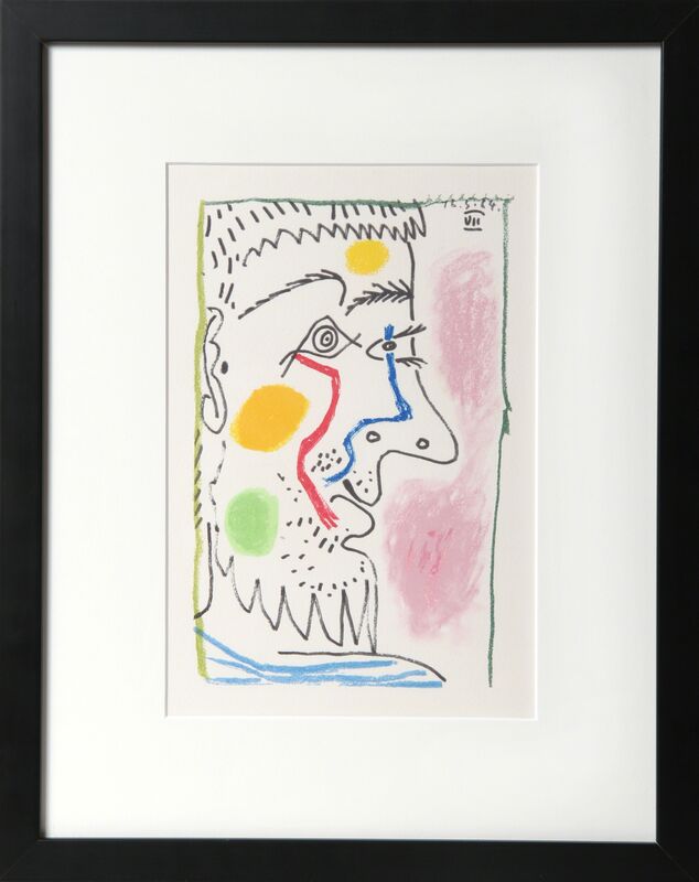 Pablo Picasso, ‘Profile VII’, 1964, Print, Lithograph on Arches, RoGallery