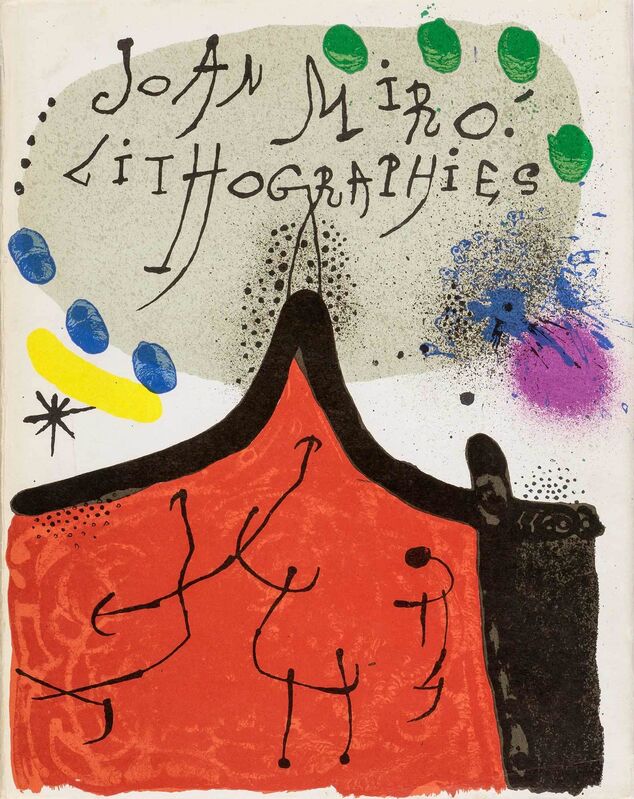 Joan Miró, ‘Miró Lithographs I-IV (M. 854; 857-867; 1036-1047; 1112-1117; 1255-1260; C. Bks. 160; 198; 230; 249)’, Print, Set of four volumes of the catalogue raisonné, with 30 lithographs on wove paper, bound (as issued), Doyle