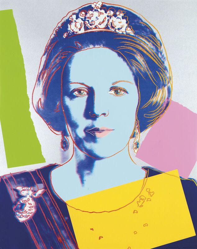 Andy Warhol, ‘Queen Beatrix, from: Reigning Queens (Royal Edition)’, 1985, Print, Screenprint in colours with diamond dust on Lenox Museum Board, Christie's