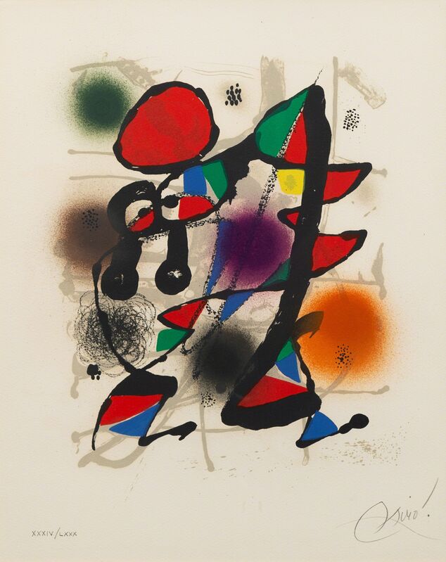 Joan Miró, ‘Joan Miró Lithographs III’, 1977, Print, Lithograph, Hindman