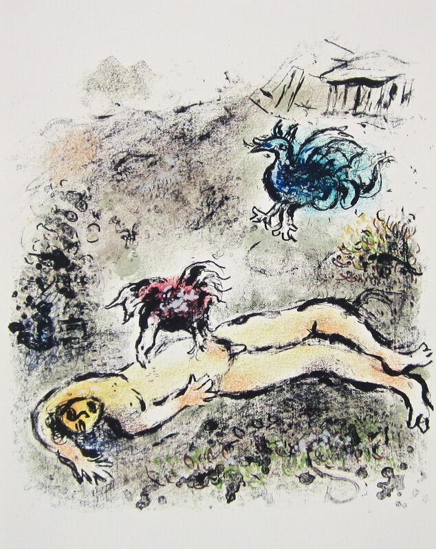 Marc Chagall, ‘“Tityus,” from L'Odyssée (Mourlot 749-830; Cramer 96)’, 1989, Ephemera or Merchandise, Offset lithograph on Fabriano wove paper, Art Commerce