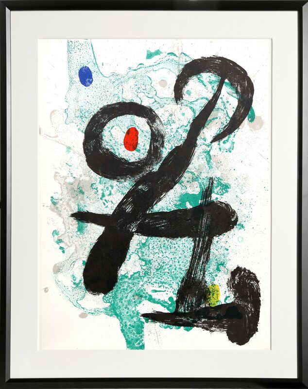 Joan Miró, ‘Le Faune from Derrière le Miroir ’, 1963, Print, Lithograph, RoGallery