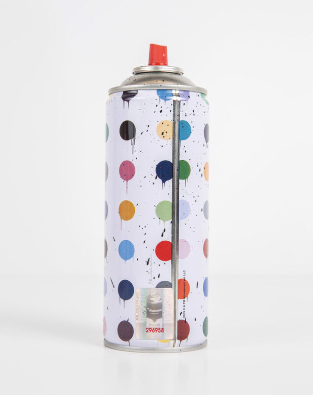 Mr. Brainwash, ‘Hirst dots-White’, 2020, Other, Aluminium Spray can with Spray paint, S16 Gallery