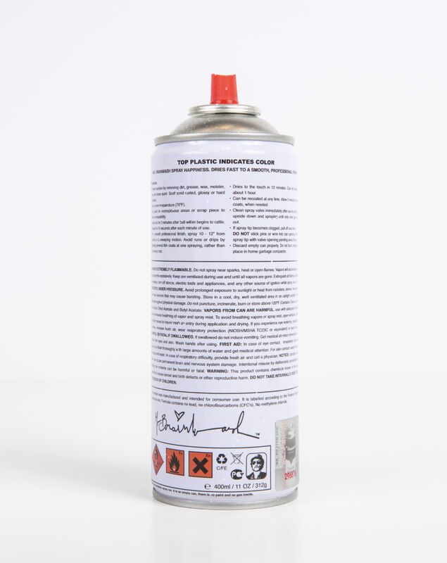 Mr. Brainwash, ‘Smile(Full)-Cyan’, 2020, Other, Aluminium Spray can with Spray paint, S16 Gallery